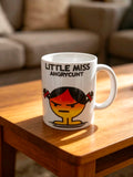 Cute Little Miss Angry Coaster + Cup - UV & LASER CREATIONS