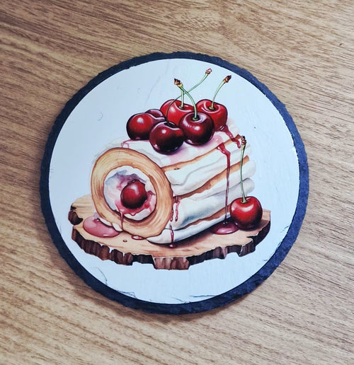 Delicious Dessert Slate Soasters Set of 4