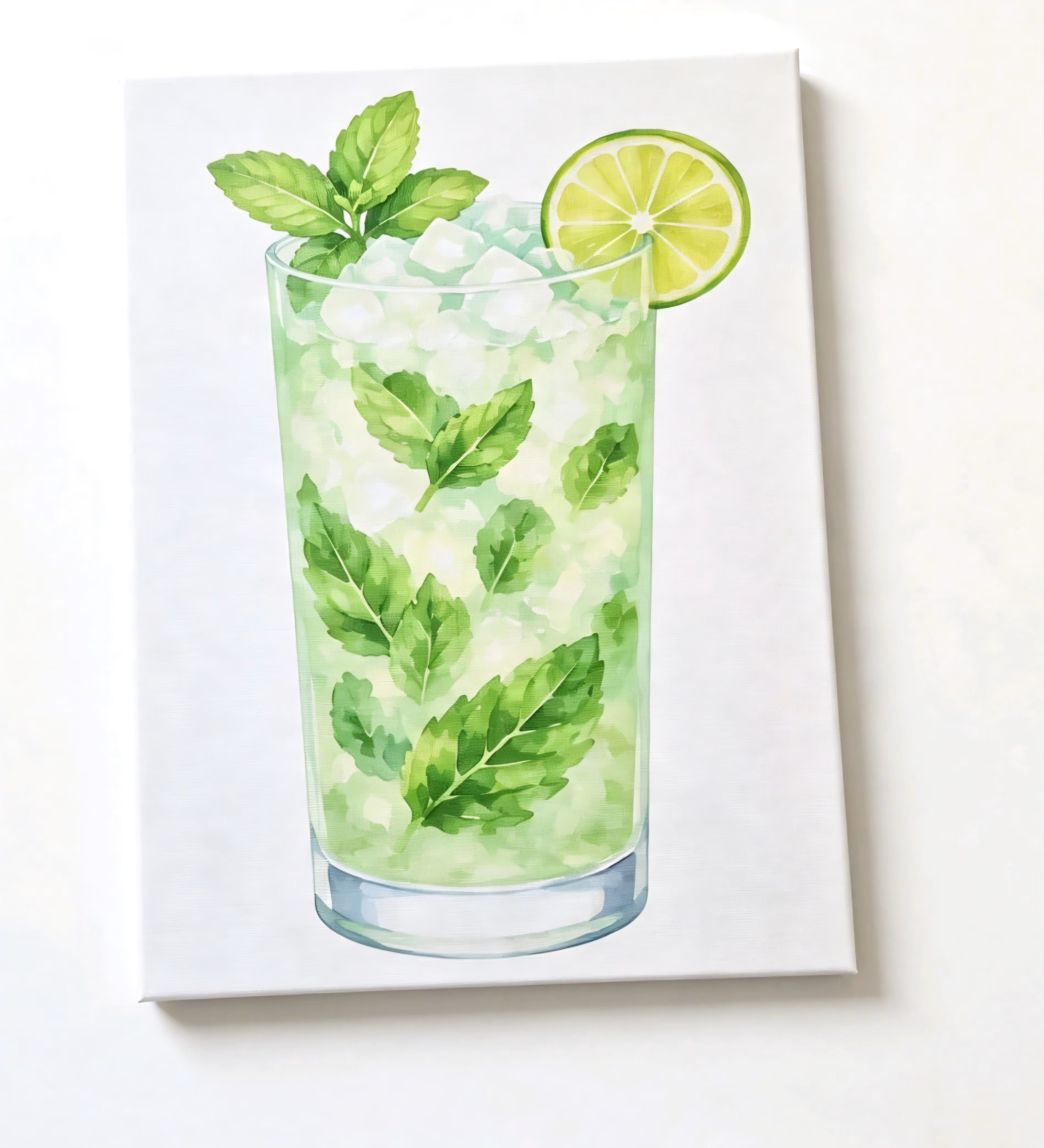 Cocktail Canvas Art - Four Piece Set - UV & LASER CREATIONS