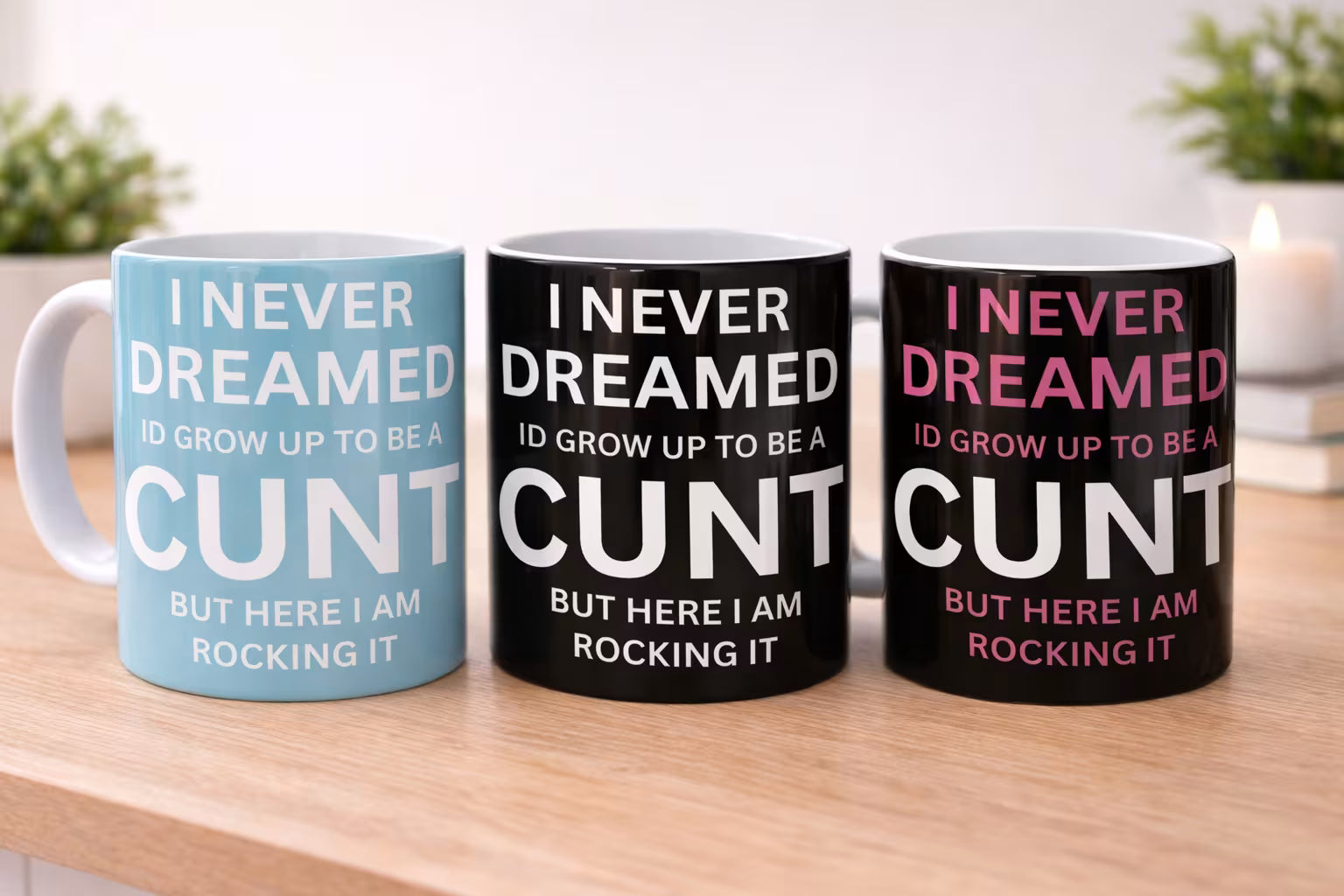 Novelty Swear Cups