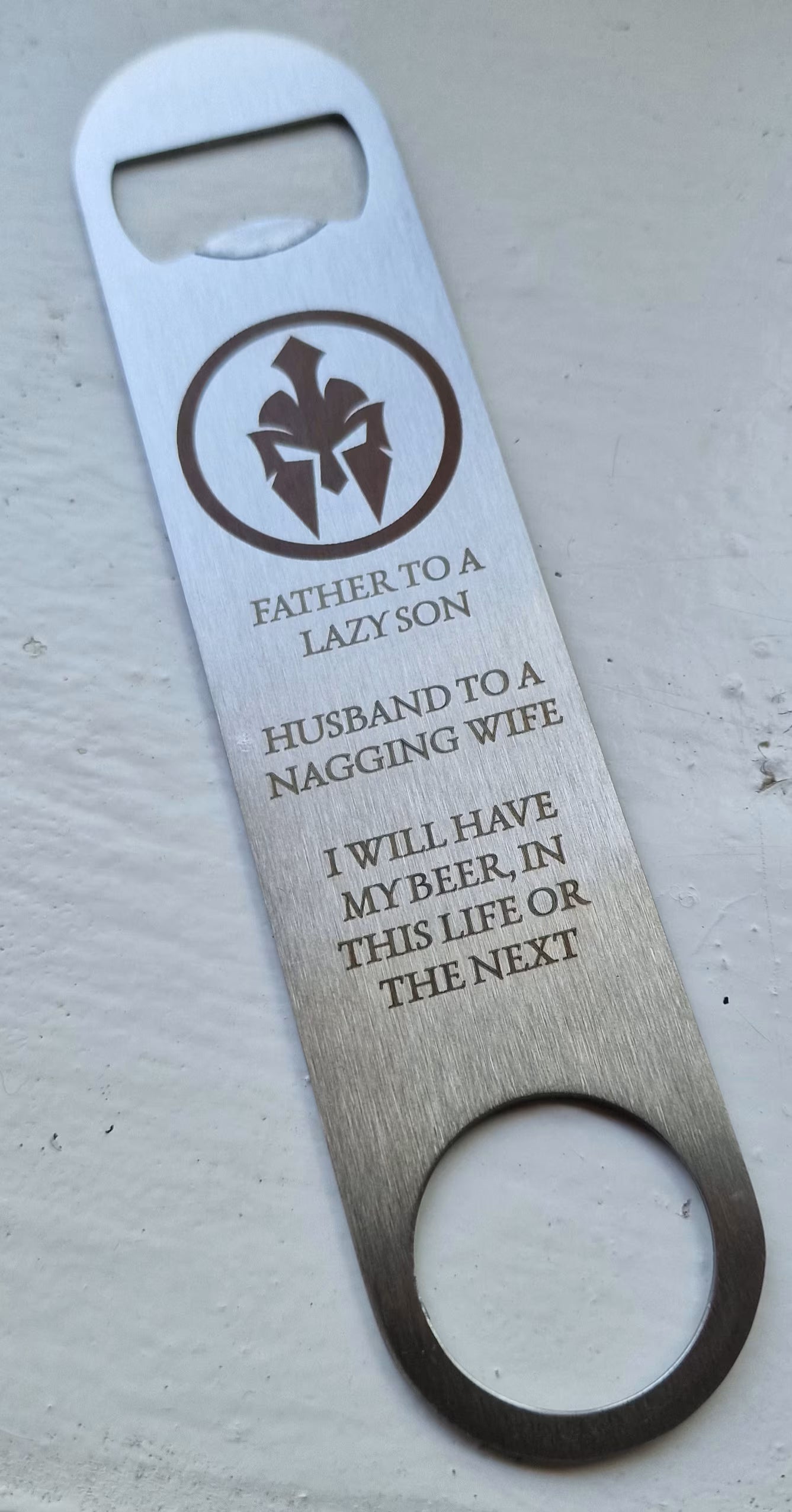 Novelty Gladiator bottle opener