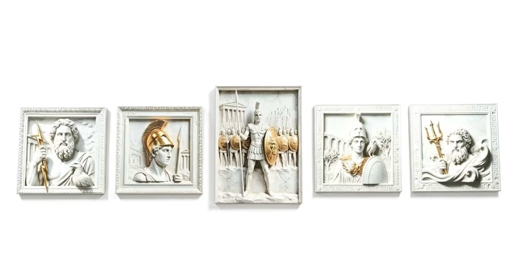 Greek Mythology Art Bundle: 5 Canvas Prints