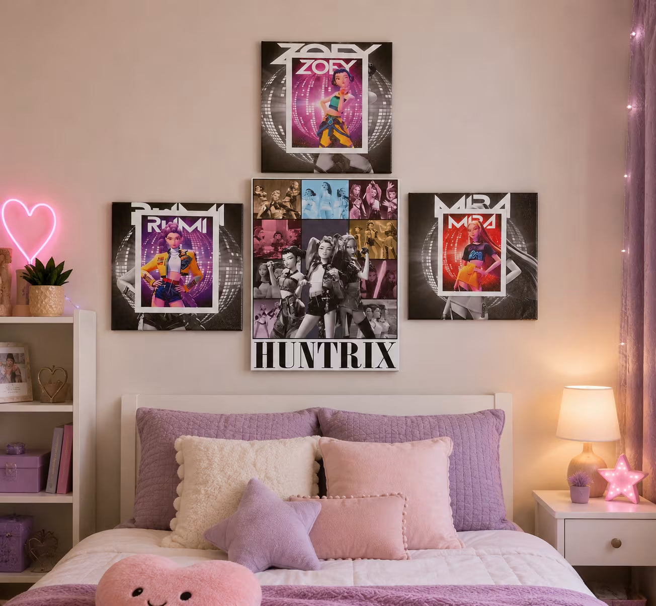 K-Pop Demon Hunters Art Collection - UV & LASER CREATIONS