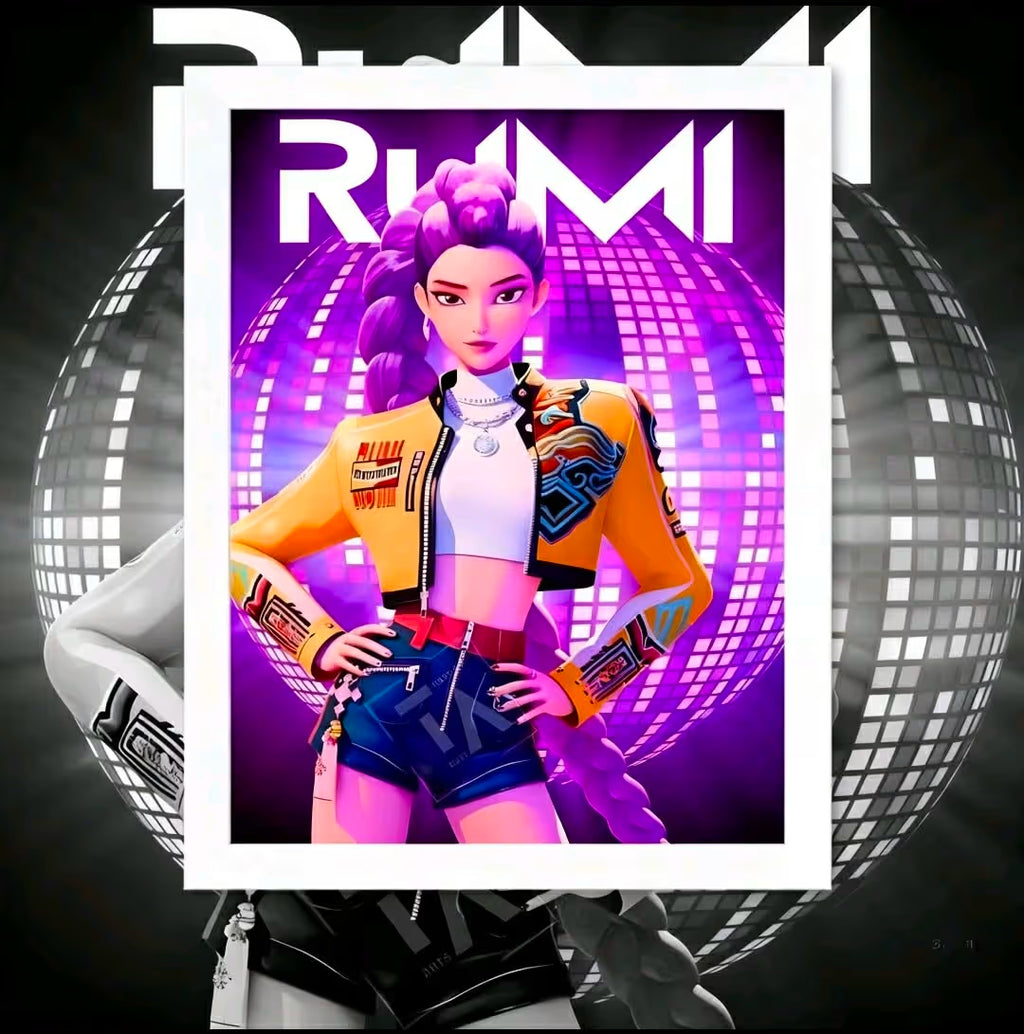 K-Pop Demon Hunters Art Collection - UV & LASER CREATIONS