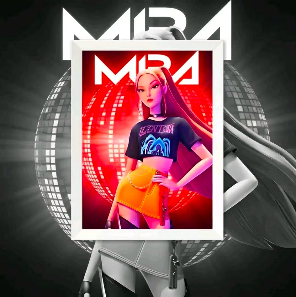 K-Pop Demon Hunters Art Collection - UV & LASER CREATIONS