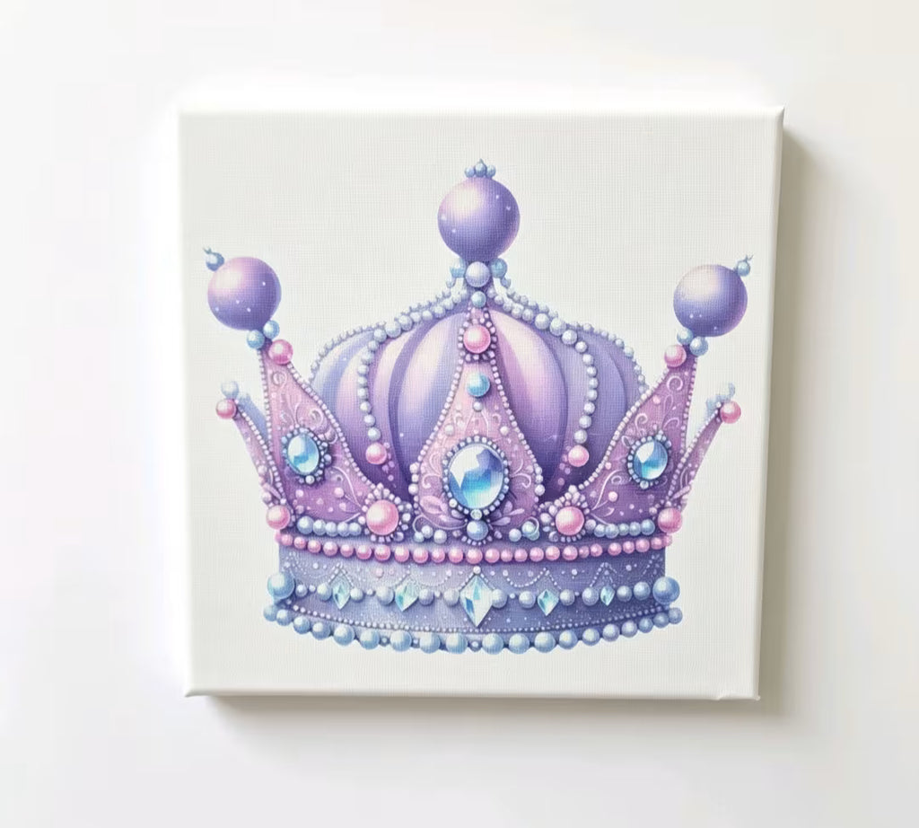 Fairytale Lavender Princess Canvas Art Set - UV & LASER CREATIONS