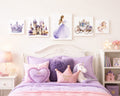 Fairytale Lavender Princess Canvas Art Set - UV & LASER CREATIONS