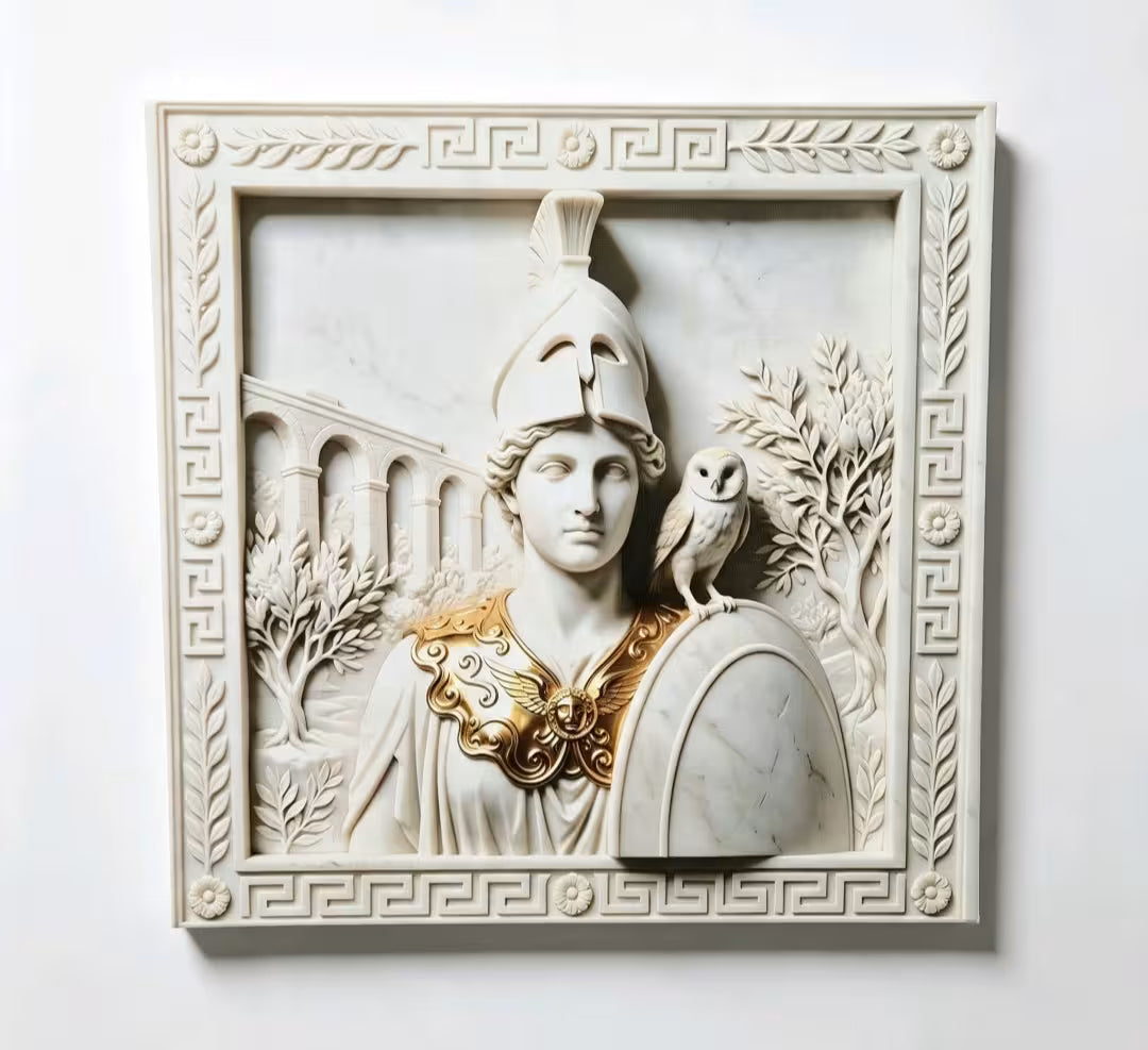 4-Piece Greek Gods Canvas Art Collection