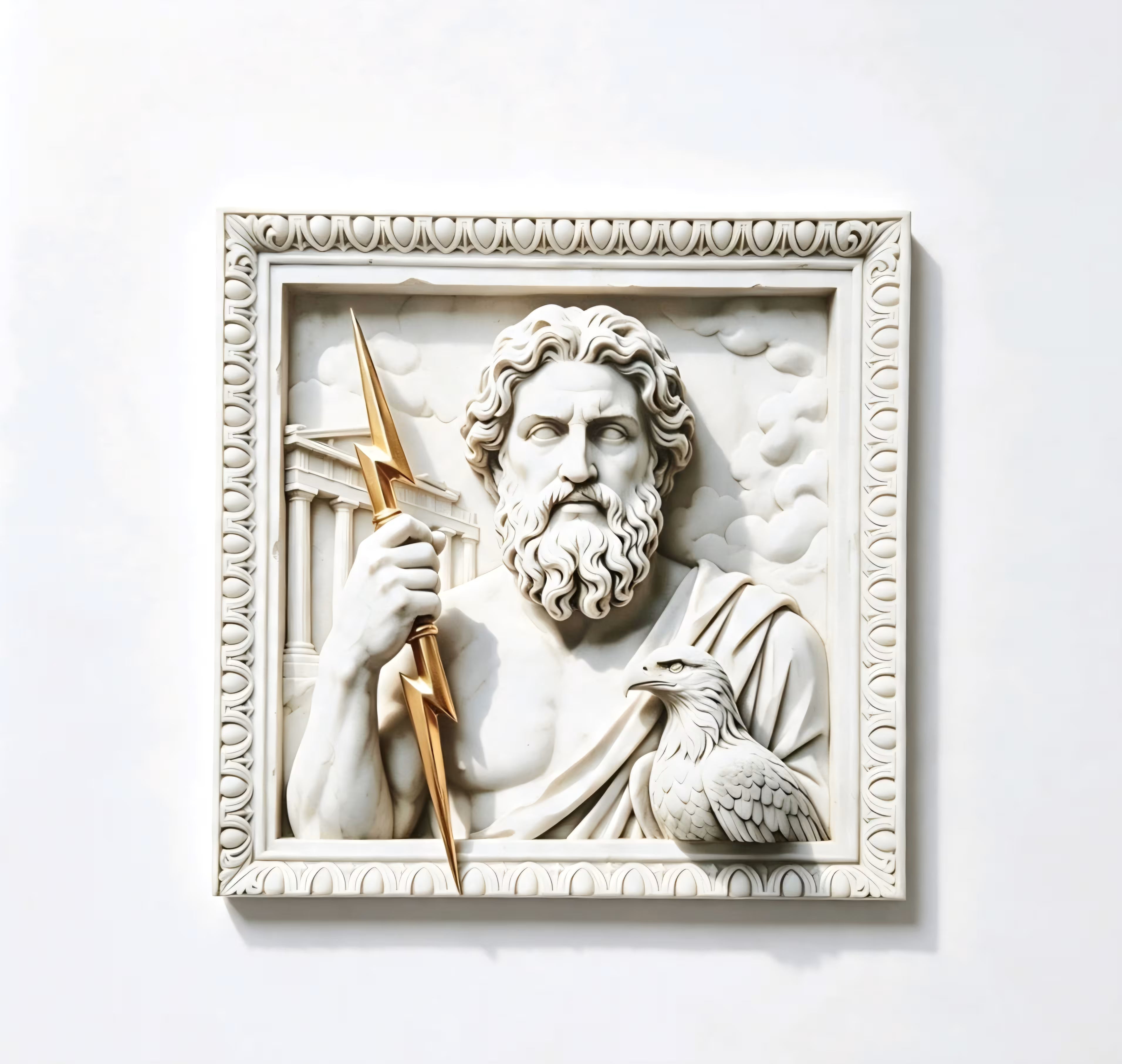 Ancient Greek Gods , Achilles, Pegasus & Cerberus Canvas Art full set