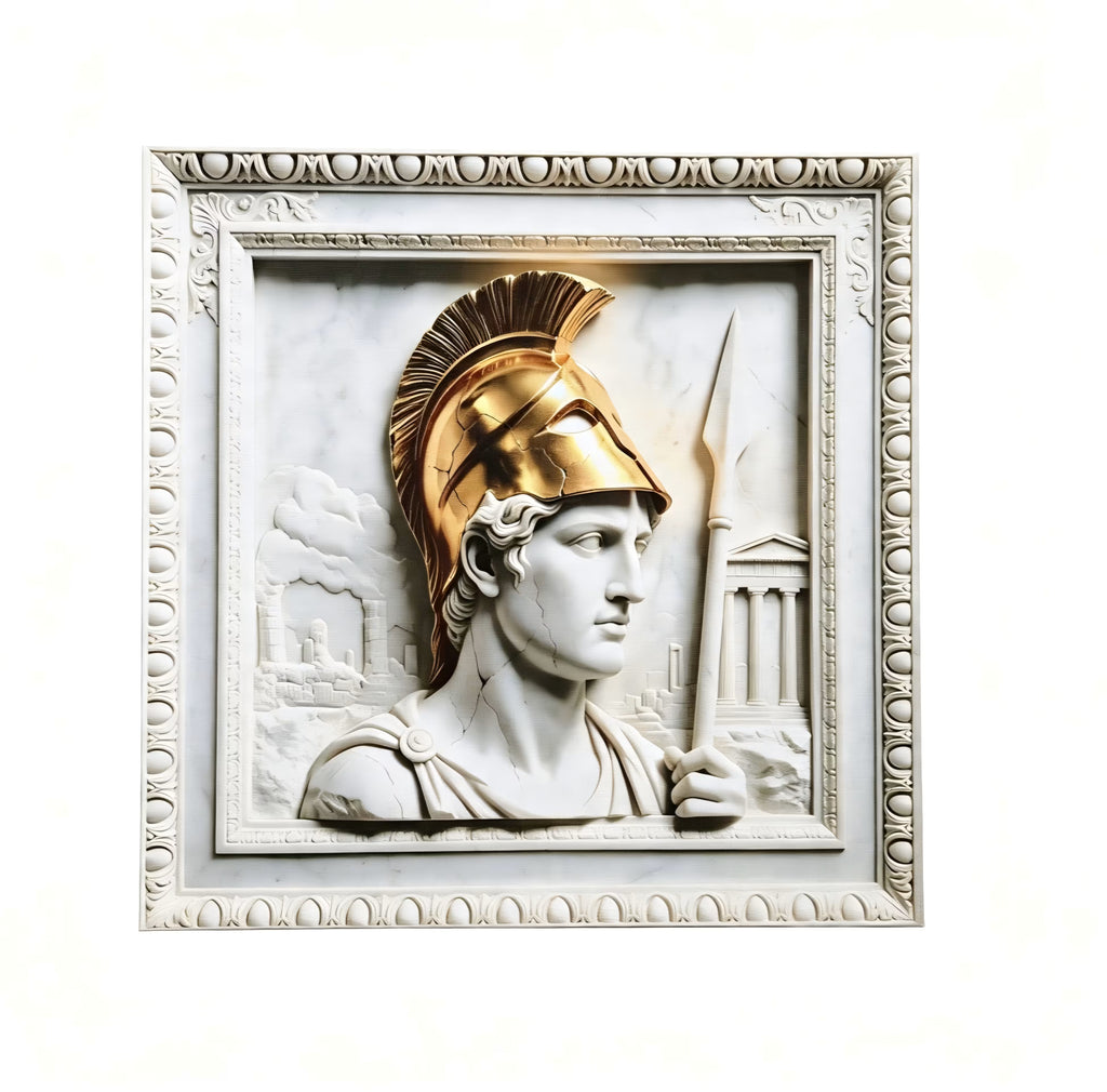 Ancient Greek Gods , Achilles, Pegasus & Cerberus Canvas Art full set