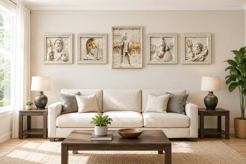 Greek Mythology Art Bundle: 5 Canvas Prints