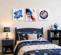 Space Canvas Art Set for Kids - 3 Piece - UV & LASER CREATIONS