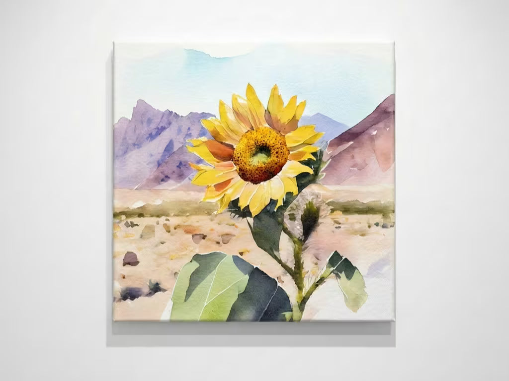 Sunflower Canvas Art Set