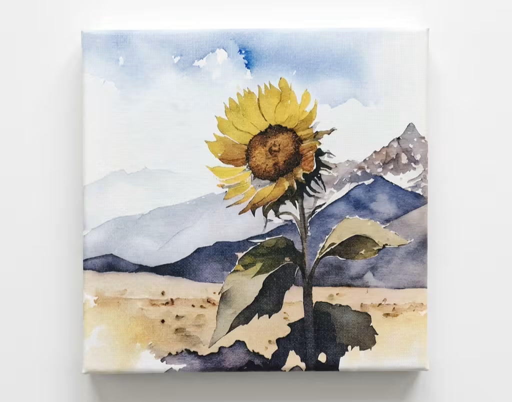 Sunflower Canvas Art Set