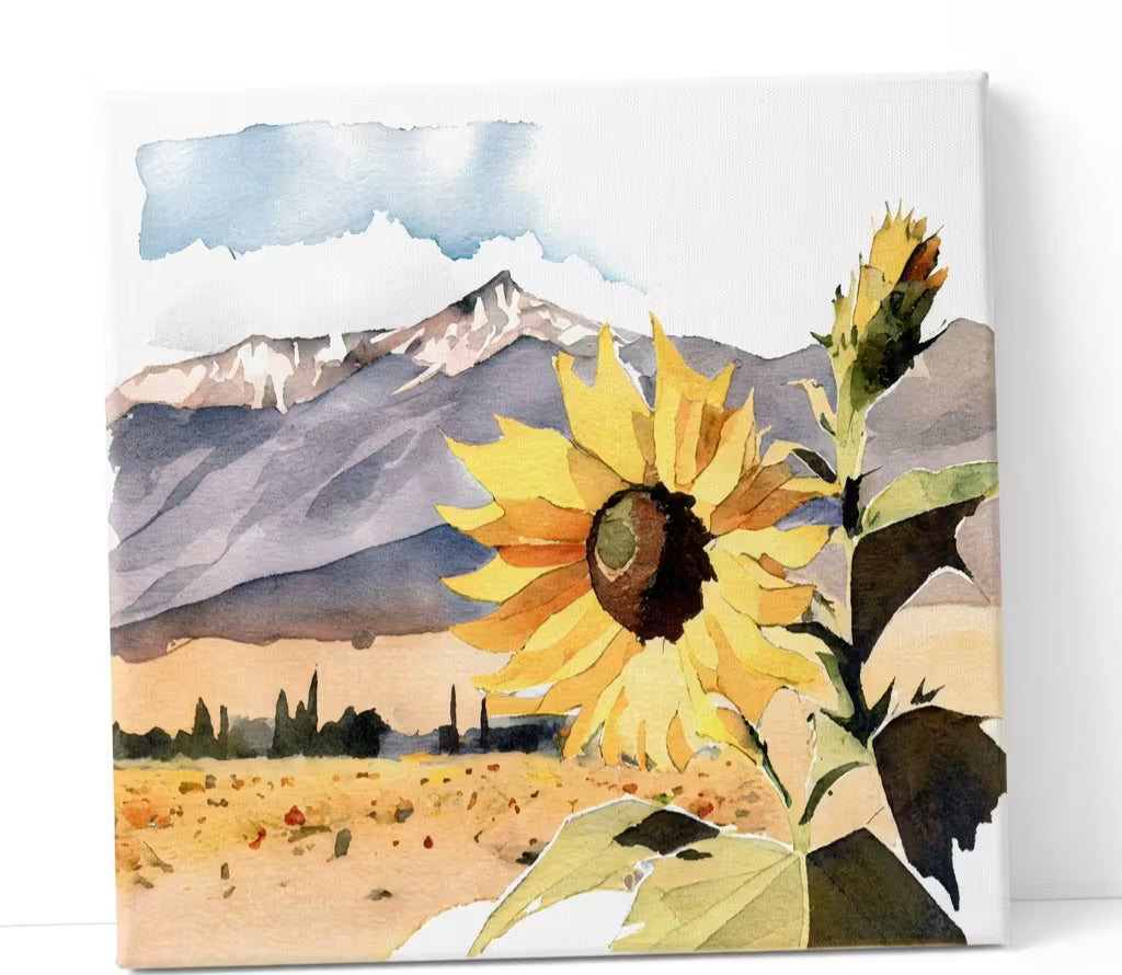Sunflower Canvas Art Set